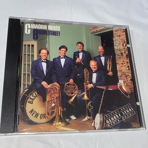 Canadian Brass Basin Street with George Segal Music CD CBS